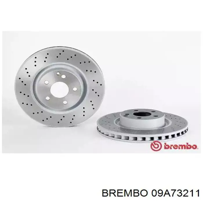 09.A732.11 Brembo диск тормозной передний