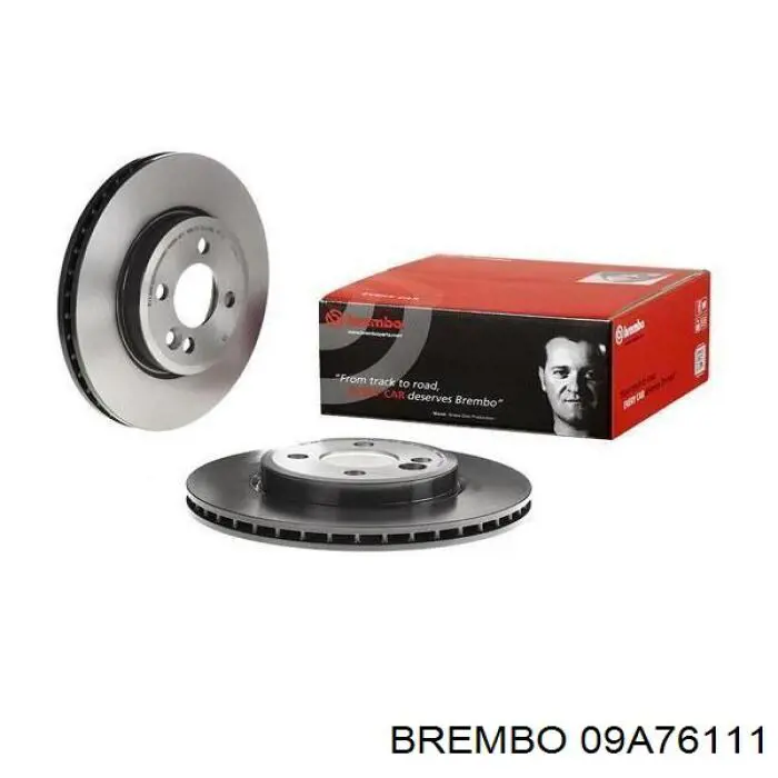 09.A761.11 Brembo диск тормозной передний