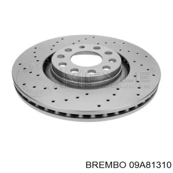 09A81310 Brembo диск тормозной передний