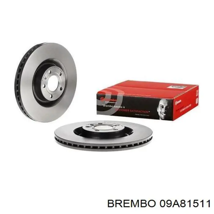 09A81511 Brembo тормозные диски
