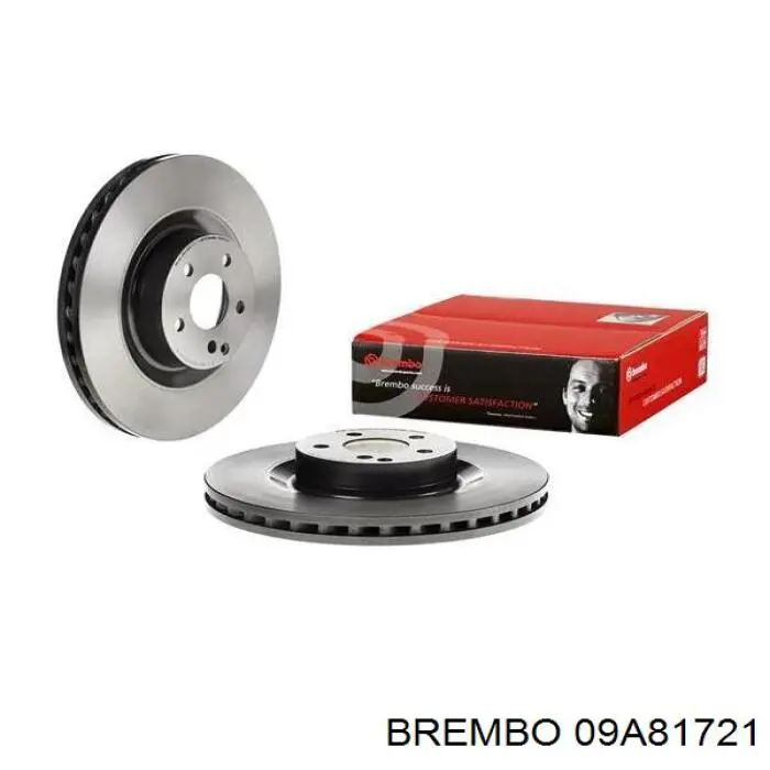 09.A817.21 Brembo disco do freio dianteiro