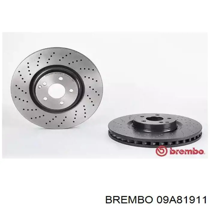 09.A819.11 Brembo диск тормозной передний