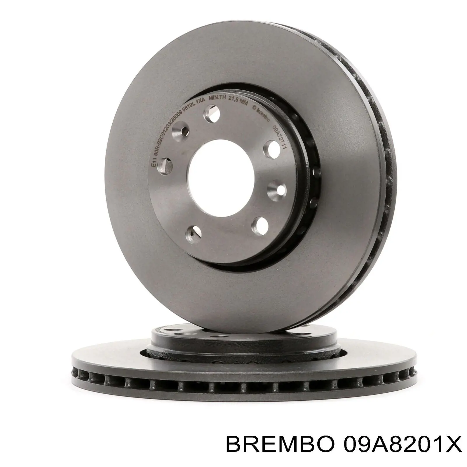 Тормоз дисковый передний Brembo 09A8201X цена, от 83.31 USD