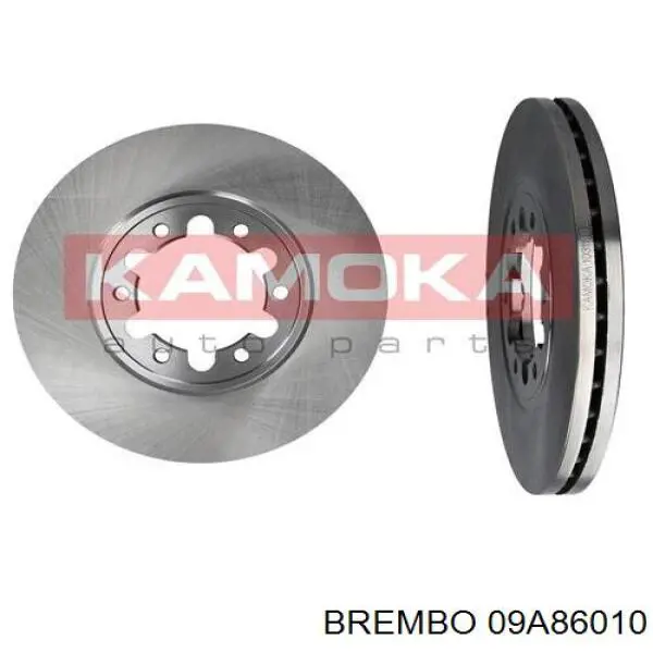Купить 09A86010 Brembo Ротор тормозной