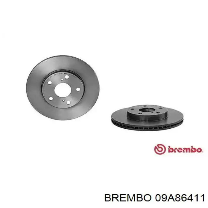 09.A864.11 Brembo disco do freio dianteiro