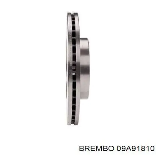 Диск гальмівний передній 09A91810 Brembo