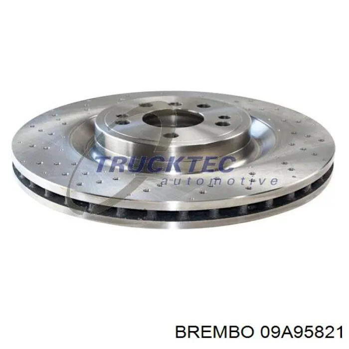 Диск гальмівний передній 09A95821 Brembo