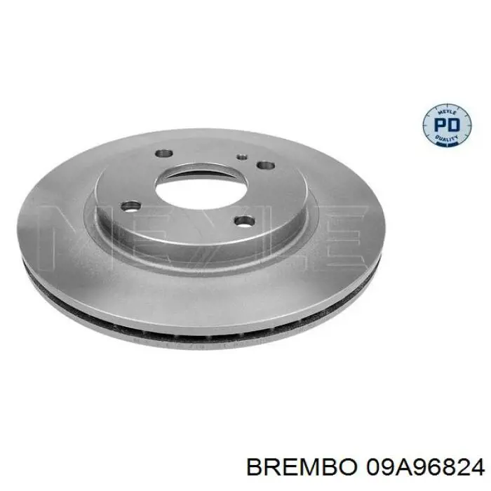 Передние тормозные диски 09A96824 Brembo