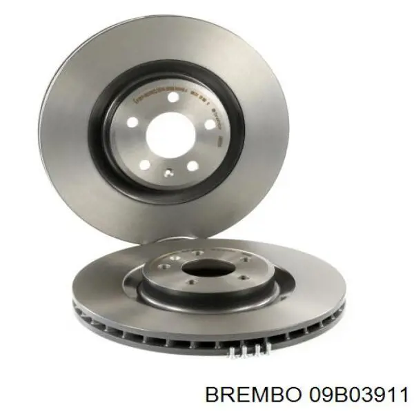 Тормоз дисковый передний Brembo 09B03911 цена, от 96.17 USD