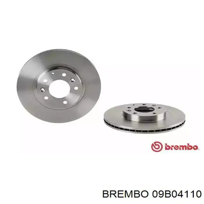 Тормозные диски 09B04110 Brembo