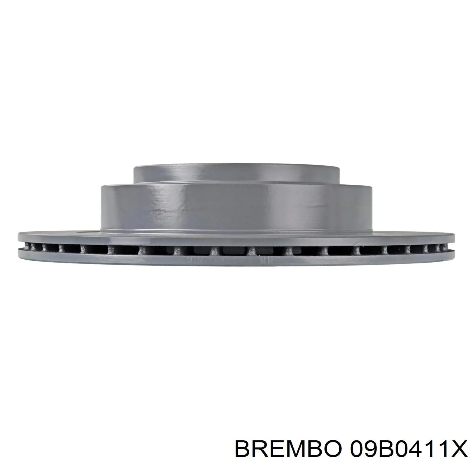 Купить 09B0411X Brembo Диск тормозной задний
