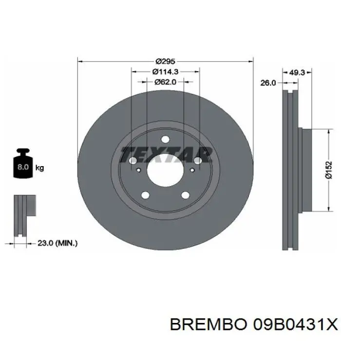  09A9141X Brembo