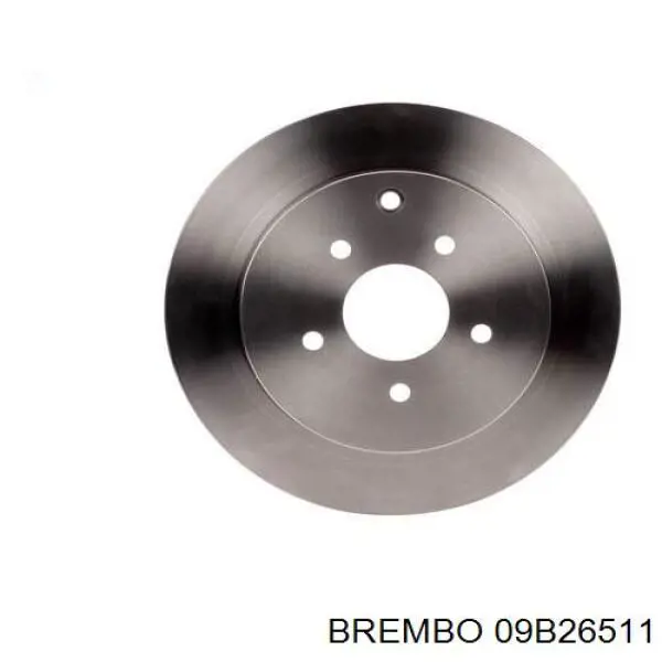 Купить 09B26511 Brembo Диск тормозной задний