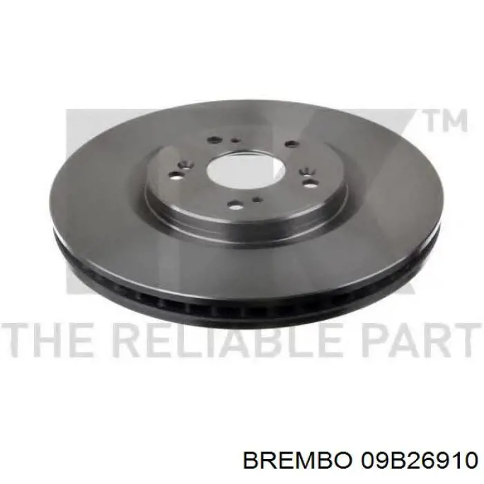 Передний тормозной диск Brembo 09B26910