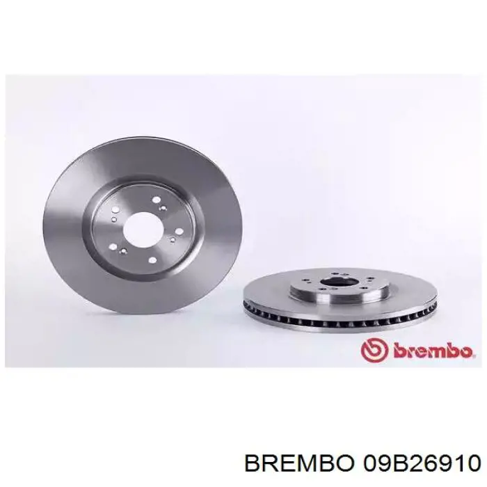 Тормоз дисковый передний Brembo 09B26910 цена, от 70.60 USD