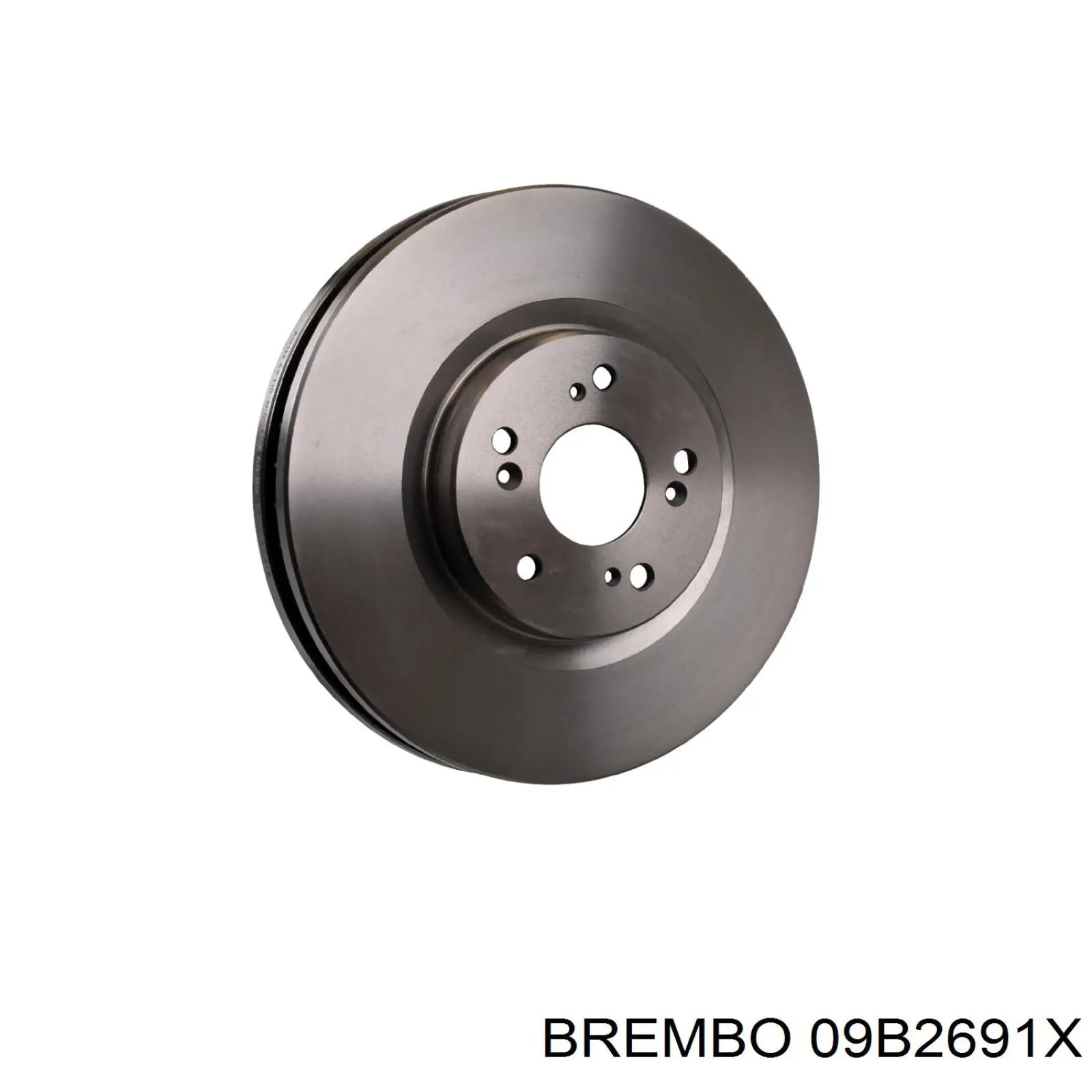 Тормоз дисковый передний Brembo 09B2691X цена, от 126.10 USD