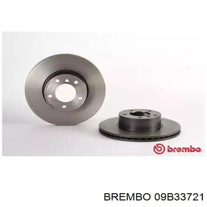 09.B337.21 Brembo диск тормозной передний
