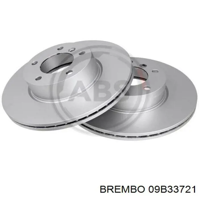 Тормоз дисковый передний Brembo 09B33721 цена, от 68.67 USD