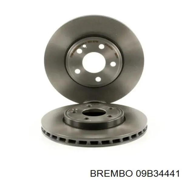 Тормоз дисковый передний Brembo 09B34441 цена, от 58.01 USD