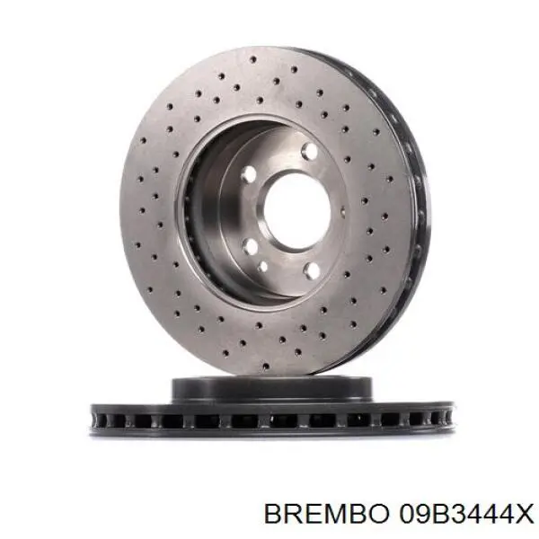 Freno de disco delantero 09B3444X Brembo