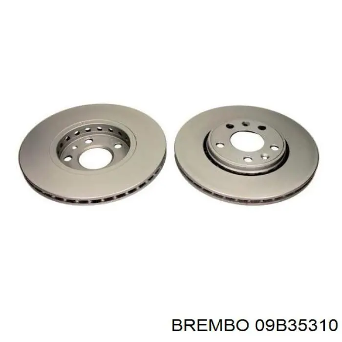 Передние тормозные диски 09B35310 Brembo