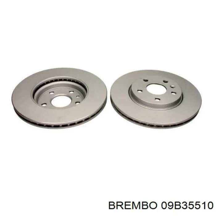 09B35510 Brembo Диск тормозной передний