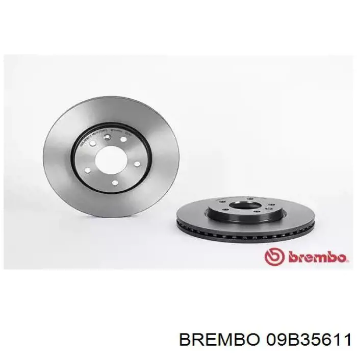 09.B356.11 Brembo диск тормозной передний