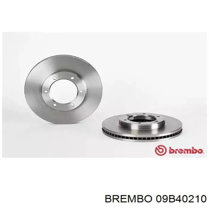 Передние тормозные диски 09B40210 Brembo