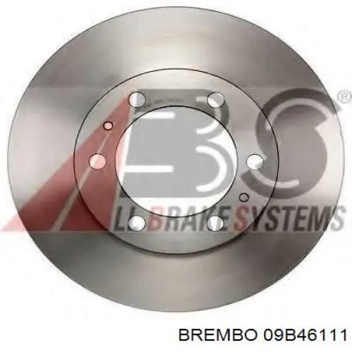Тормоз дисковый передний Brembo 09B46111 цена, от 59.96 USD