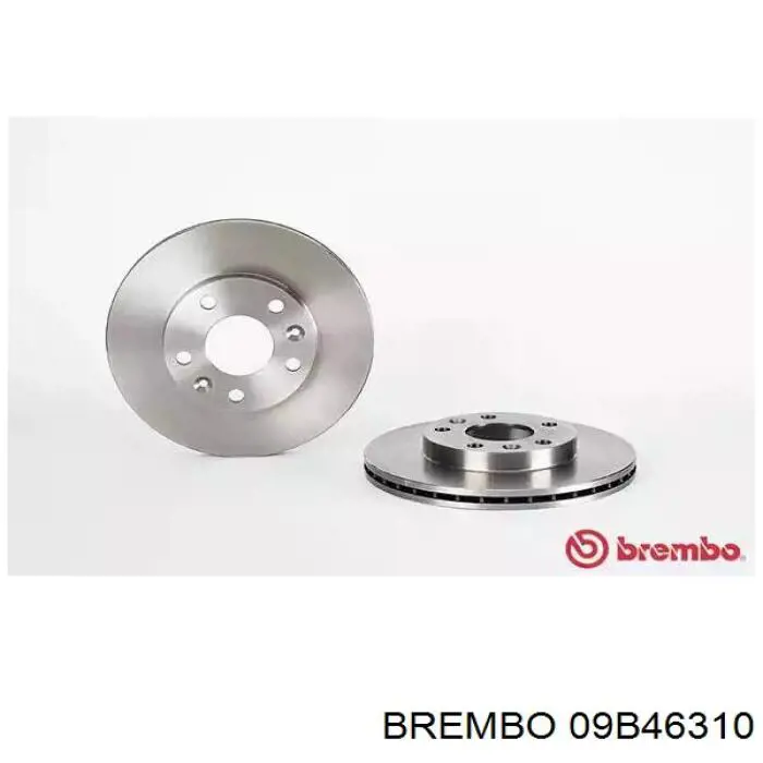 Передние тормозные диски 09B46310 Brembo