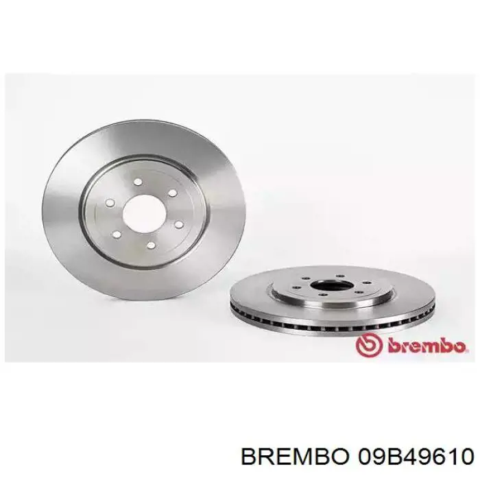 09.B496.10 Brembo диск тормозной передний