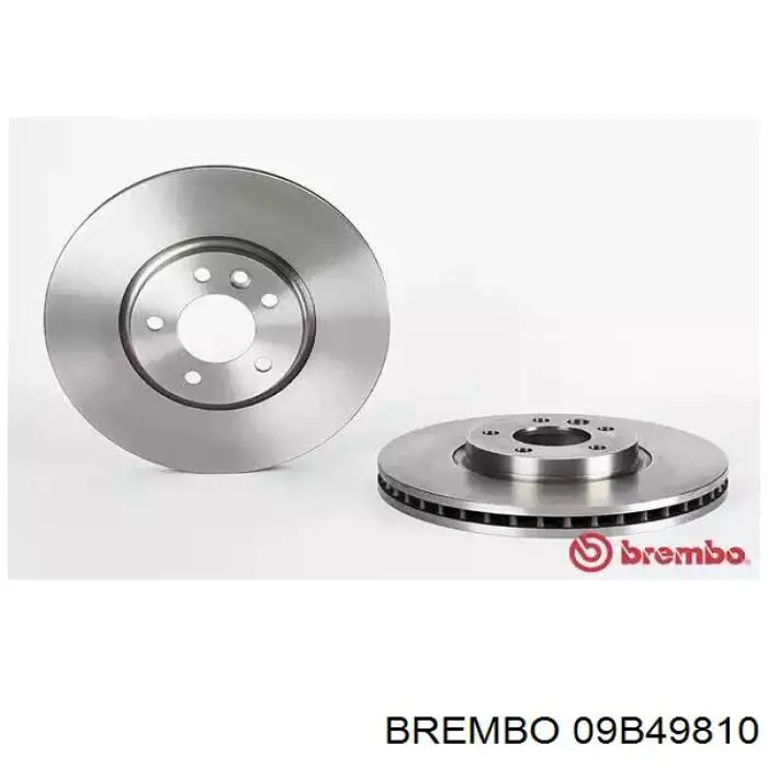 09.B498.10 Brembo диск тормозной передний