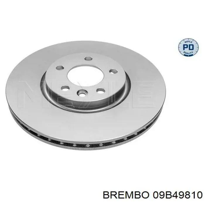 Передний тормозной диск Brembo 09B49810