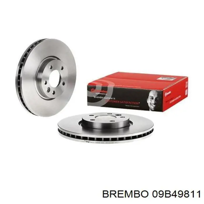 09.B498.11 Brembo disco do freio dianteiro