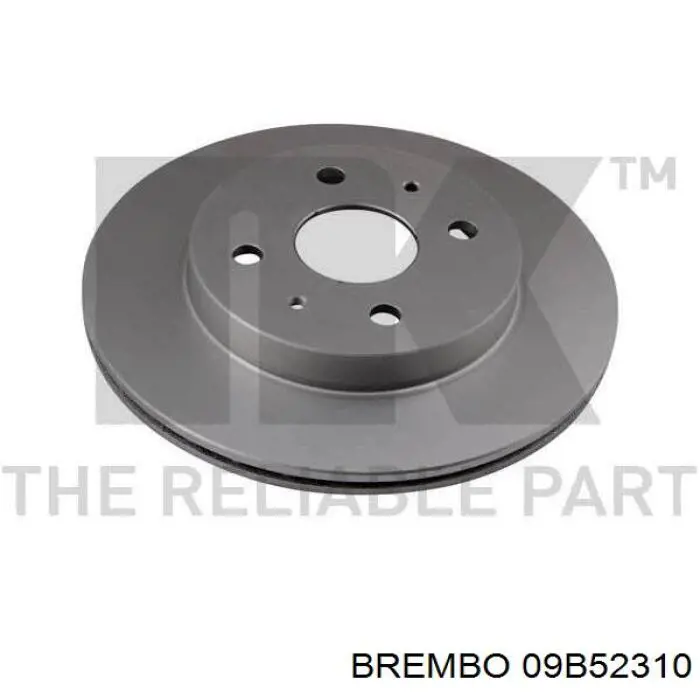 Купить 09B52310 Brembo Ротор тормозной