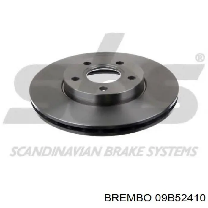 Передние тормозные диски 09B52410 Brembo