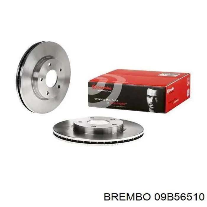 09.B565.10 Brembo диск тормозной передний
