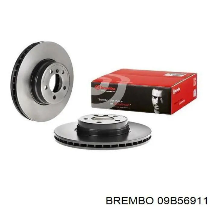 Задний тормозной диск Brembo 09B56911 цена, от 69.20 USD