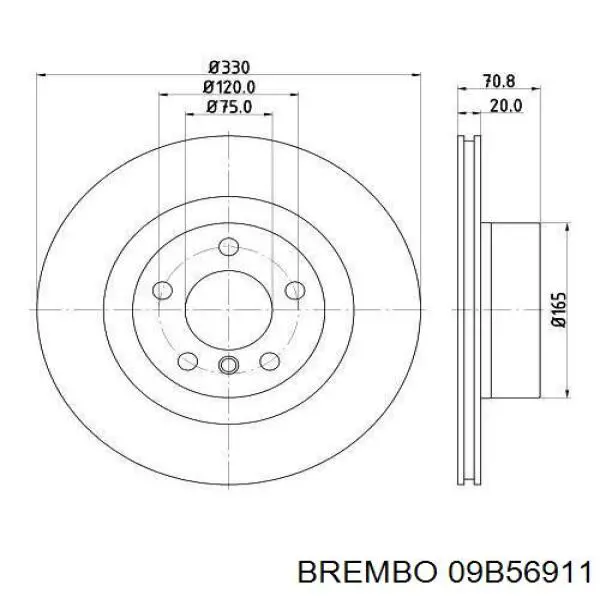 09B56911 Brembo