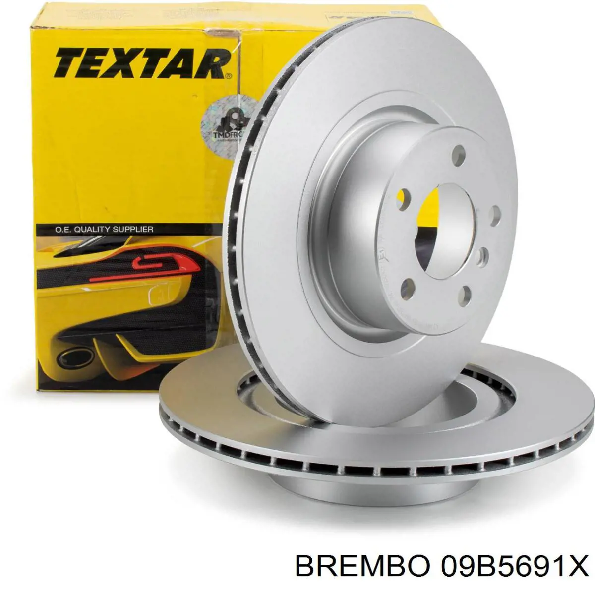 Тормозные диски 09B5691X Brembo