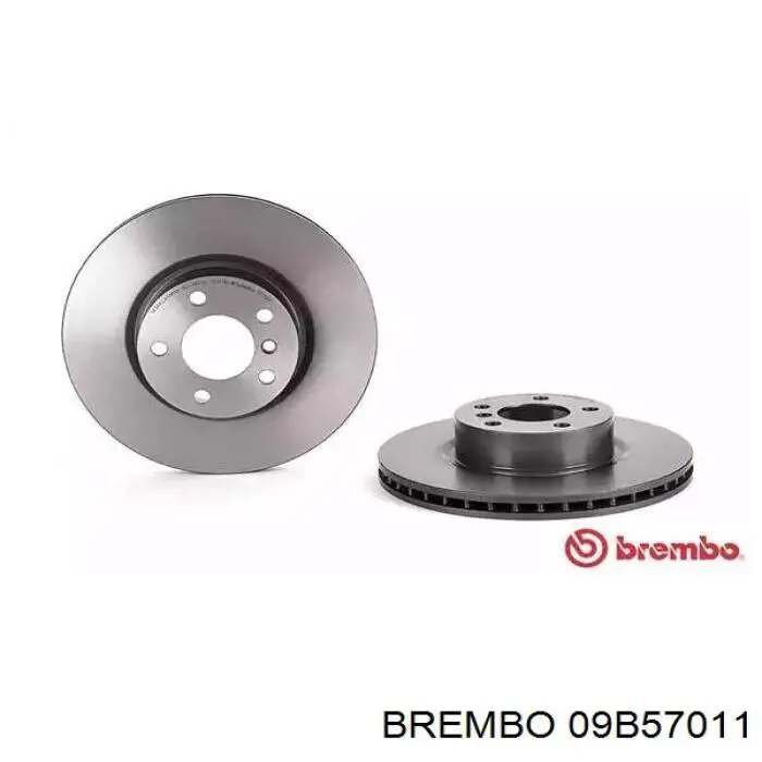 Передние тормозные диски 09B57011 Brembo