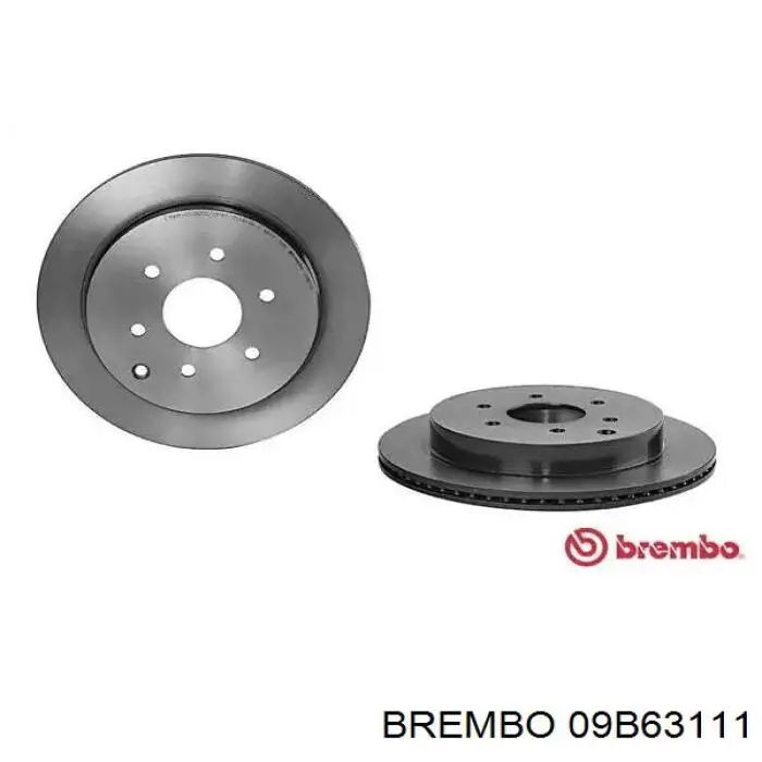 Задний дисковый тормоз Brembo 09B63111