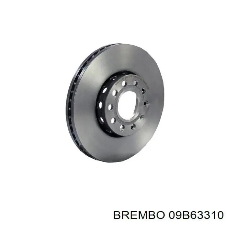 Передние тормозные диски 09B63310 Brembo
