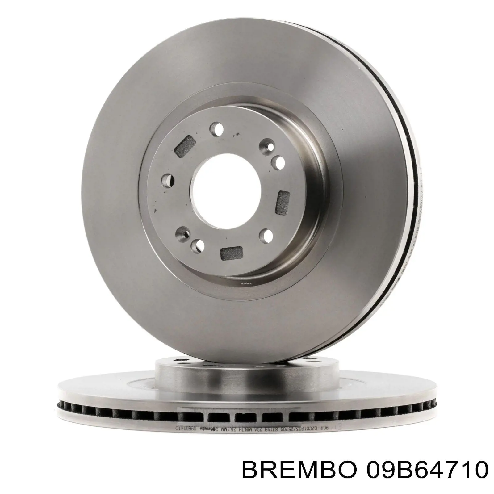 Купить 09B64710 Brembo Ротор тормозной