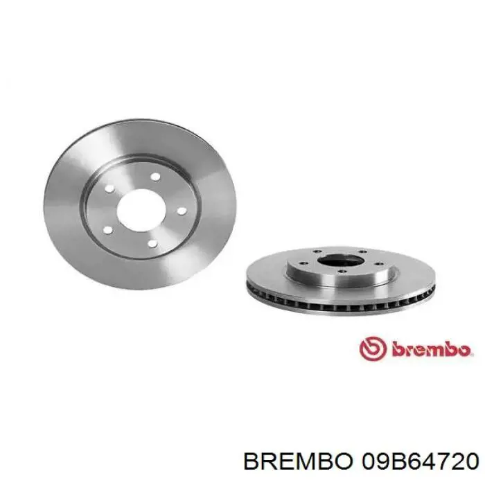 09B64720 Brembo disco do freio dianteiro