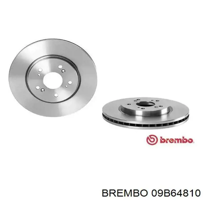 09.B648.10 Brembo disco do freio dianteiro