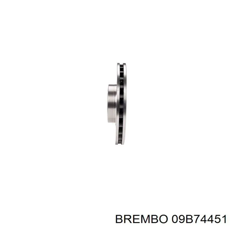 09B74451 Brembo Диск тормозной передний