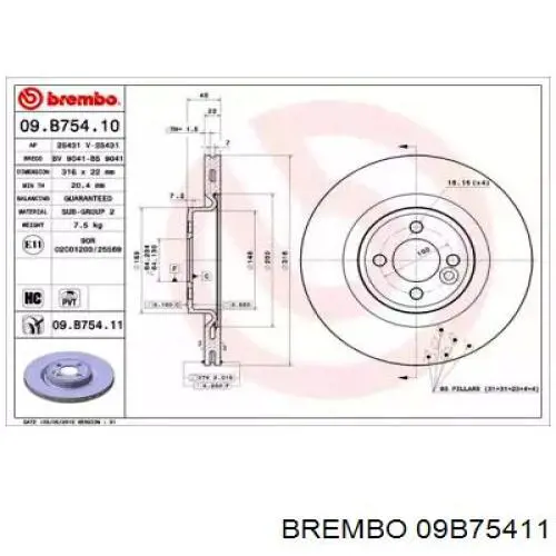 CD8127V Bremsi 