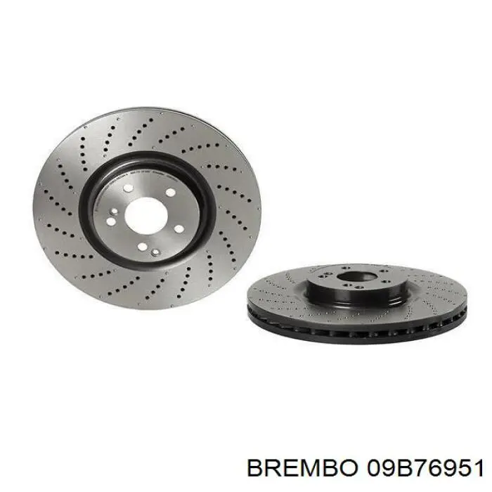 09.B769.51 Brembo диск тормозной передний