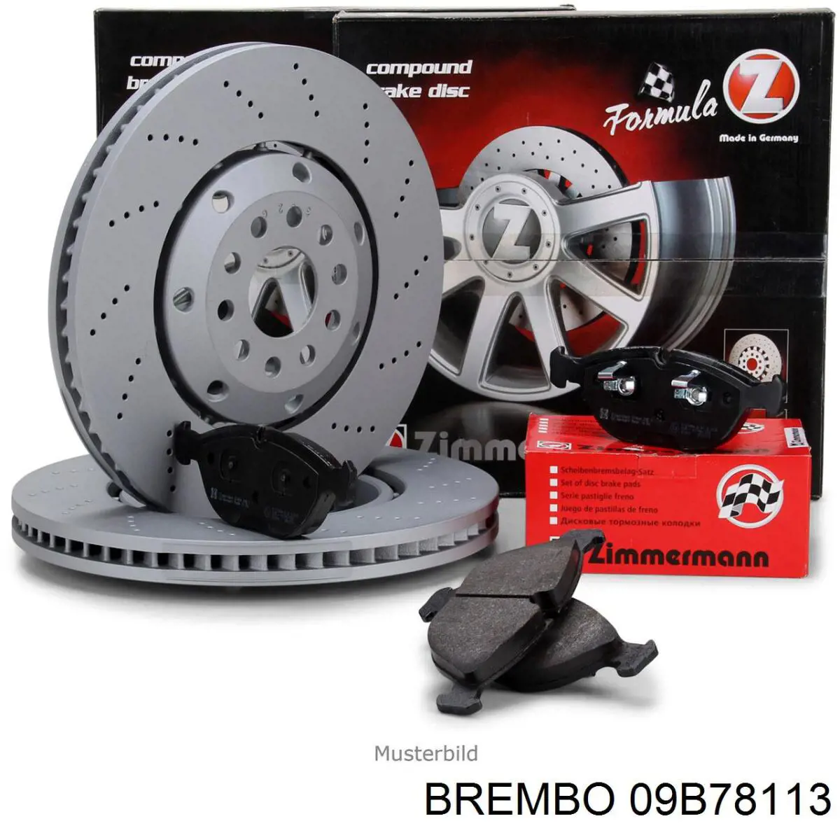 Тормоз дисковый передний Brembo 09B78113 цена, от 468.34 USD